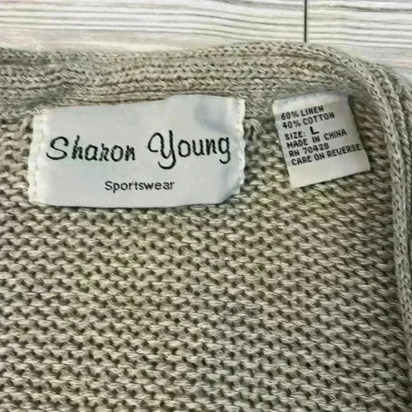 Vintage Sharon Young Jungle  Cardigan - Picture 2 of 6